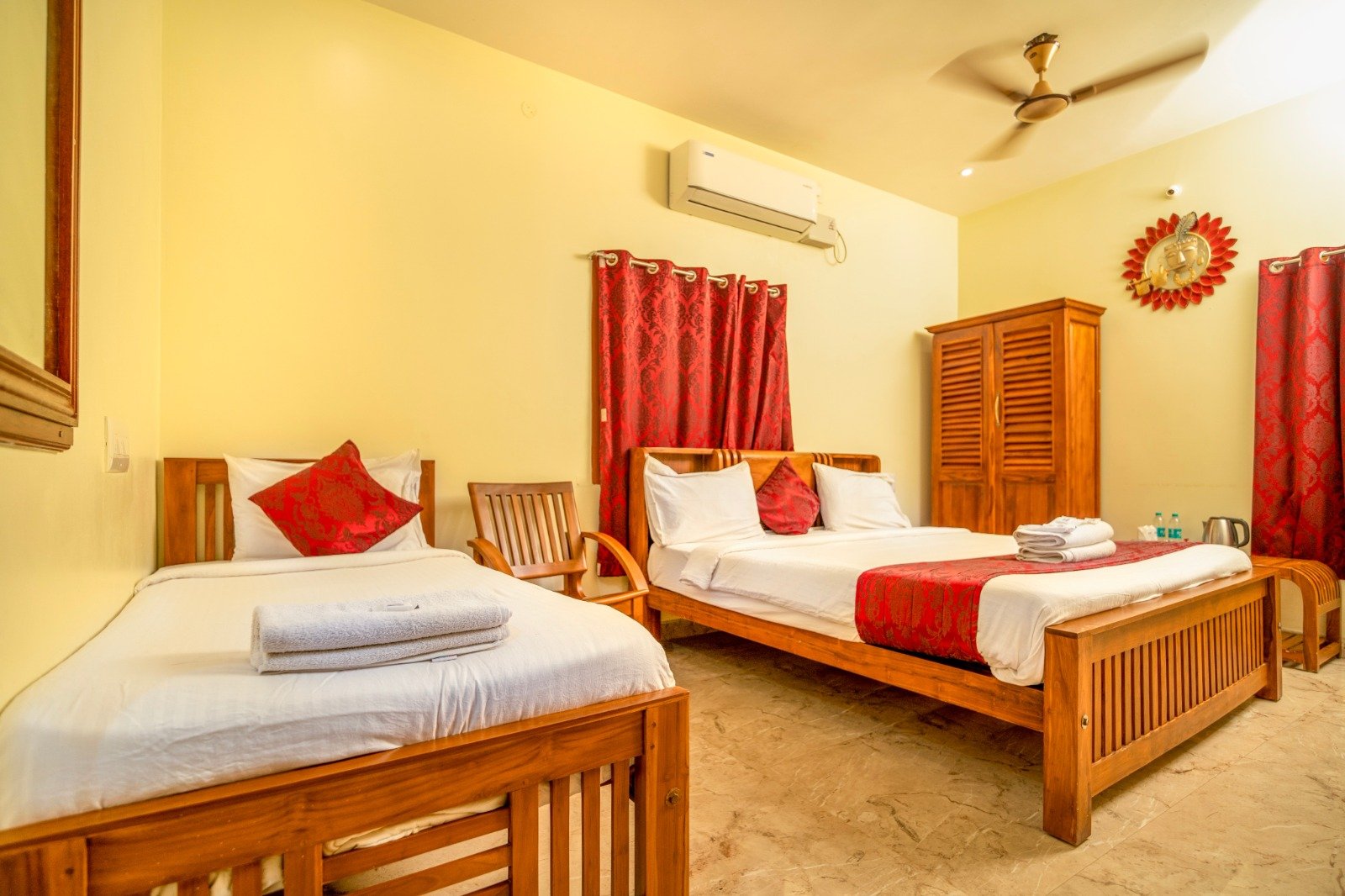 Deluxe Triple Bed AC (2nd Floor, No Lift)